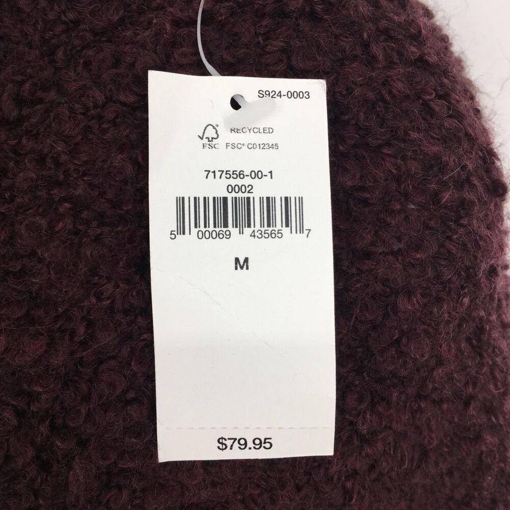 Gap Cozy Boucle Turtleneck Tunic Sweater Womens Medium Merino Wool NWT #U - Picture 7 of 9